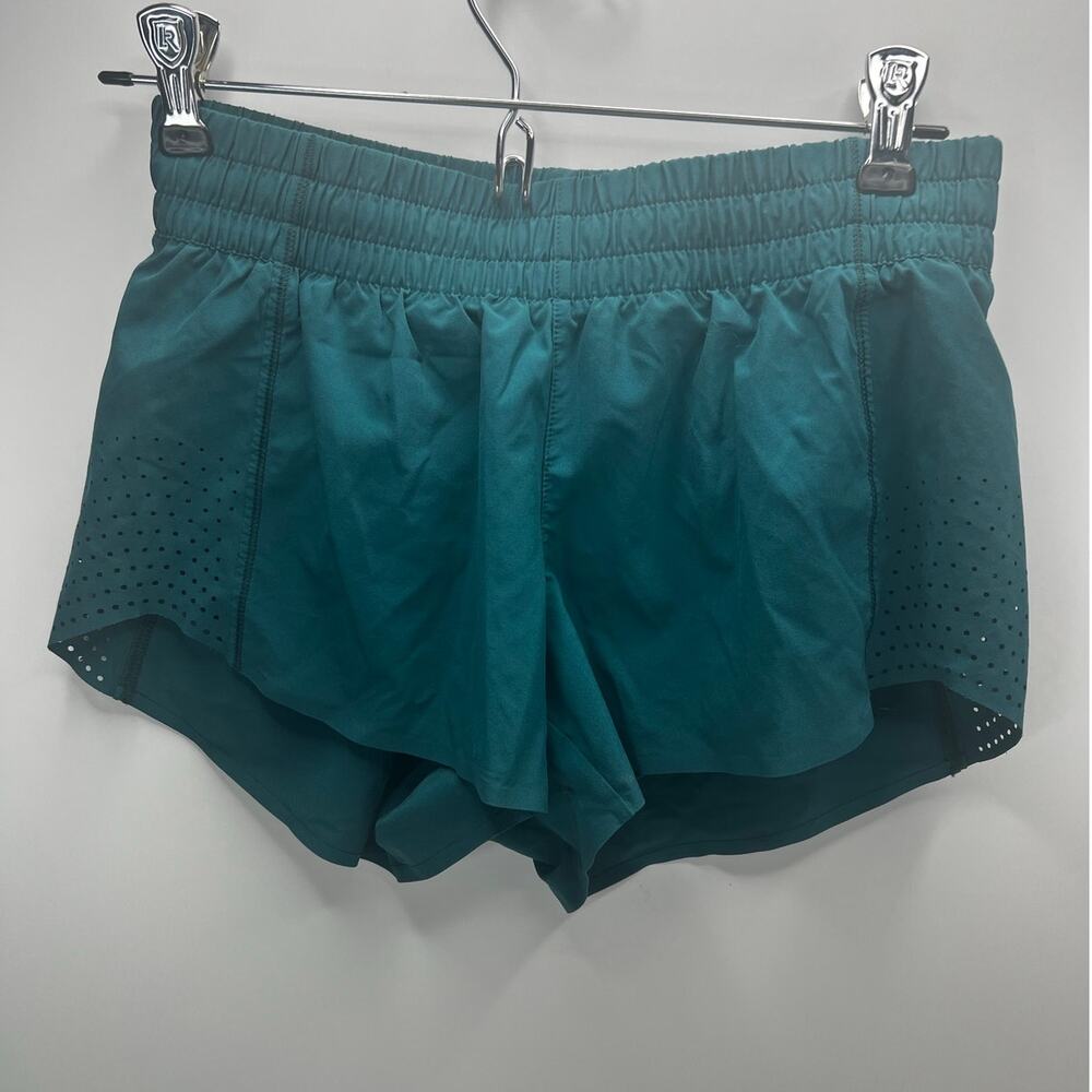 Athleta Low Rise 2.5" Vented Running Shorts Teal Women XXS